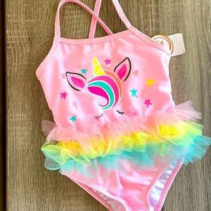 Wonder Nation One Piece Swimsuit sz 24 Months